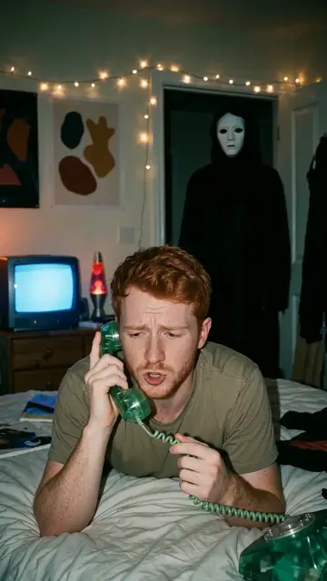 Ghostface AI trend video example
